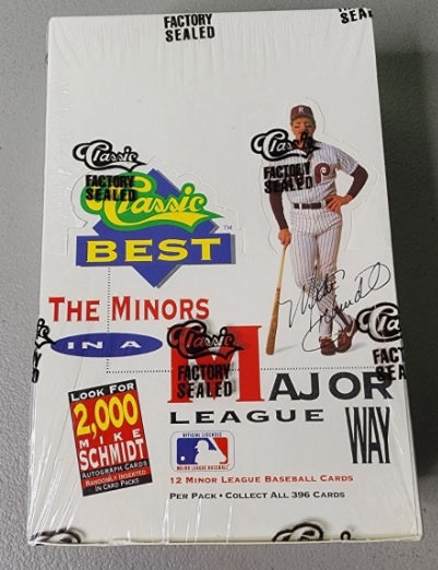 1991 Classic Best Minor League Unopened Box