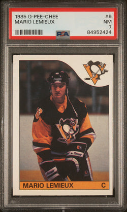 Mario Lemieux 1985 O-Pee-Chee PSA 7 Near Mint