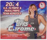 2024 Topps Chrome U.S. Olympic & Paralympic Team Hopefuls Hobby