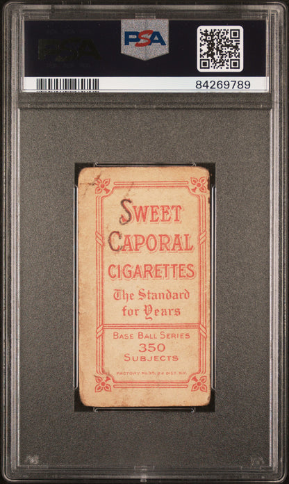 Jimmy Burke 1909-11 T206 Sweet Caporal 350/30 PSA 1 Poor MK