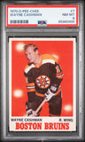 Wayne Cashman 1970 O-Pee-Chee #7 PSA 8 Nm-Mint