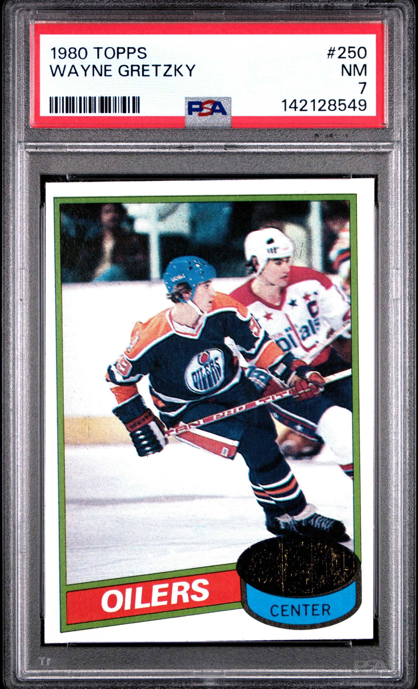 Wayne Gretzky 1980 Topps #250 PSA 7 Near Mint 8549
