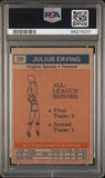 Julius Erving 1972 Topps #255 PSA 7 Near Mint