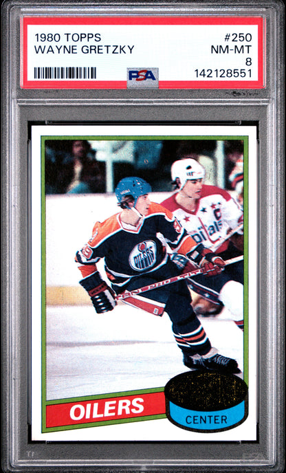 Wayne Gretzky 1980 Topps #250 PSA 8 Nm-Mint 8551