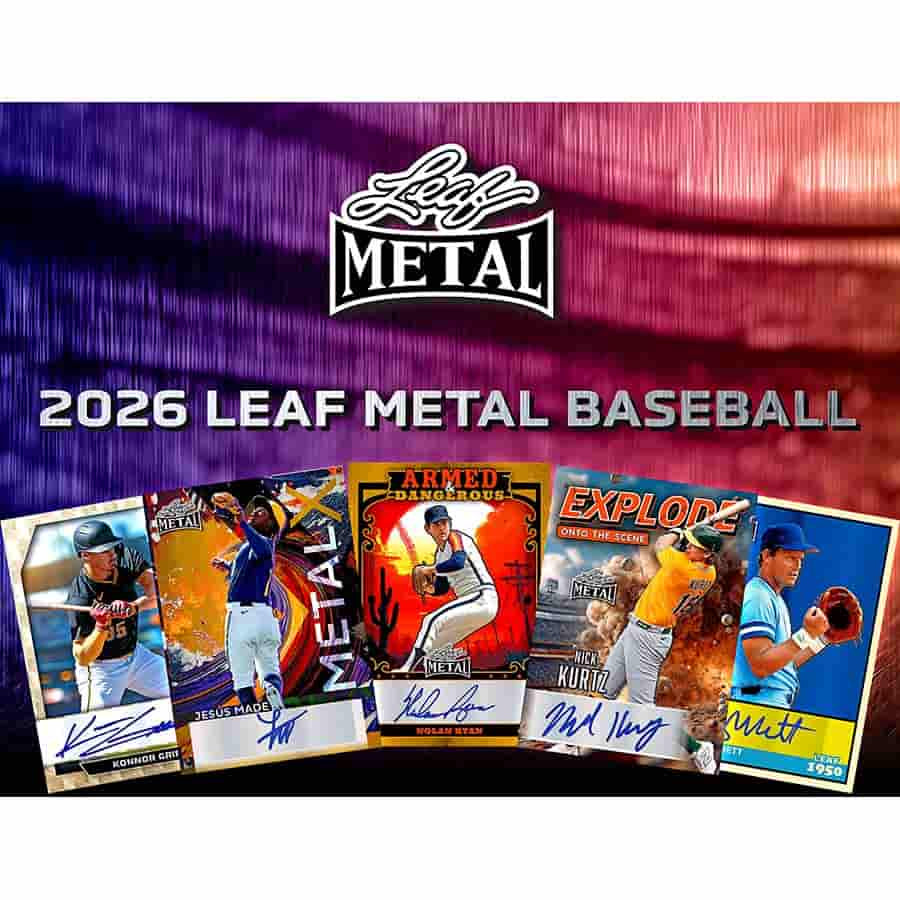 2026 Leaf Metal Baseball Hobby Jumbo Box