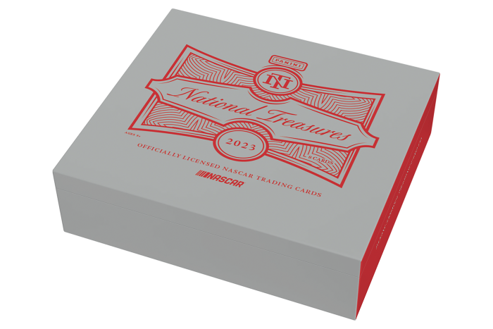 2023 Panini National Treasures Racing Hobby Box - 4 Box Case