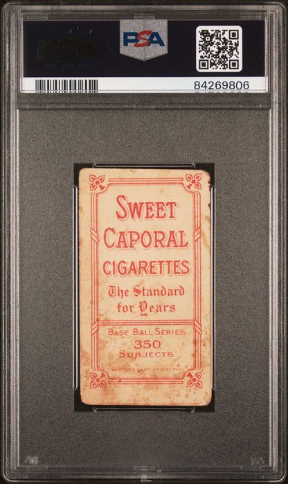 Monte Cross 1909-11 T206 Sweet Caporal 350/30 PSA 2 Good