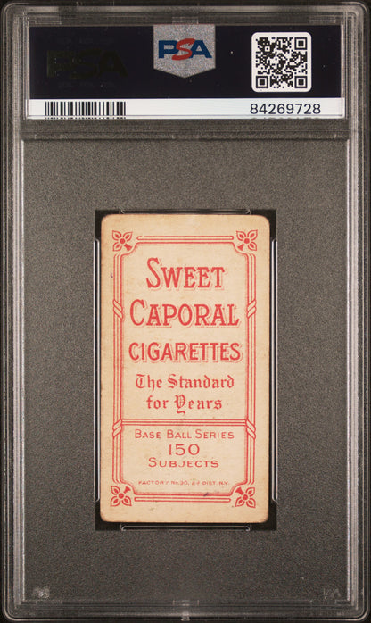 Addie Joss 1909-11 T206 Sweet Caporal 150/30 Portrait PSA 2 Good