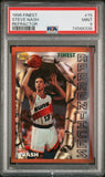 Steve Nash 19196 Topps Finest Refractor #75 PSA 9 Mint