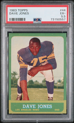 Dave Deacon Jones 1963 Topps #44 PSA 5.5 EX+