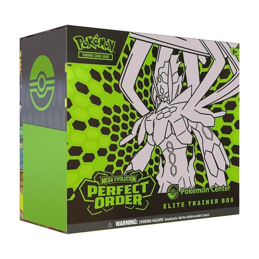 Pokemon Mega Evolutions Perfect Order Elite Trainer Box Pokemon Center