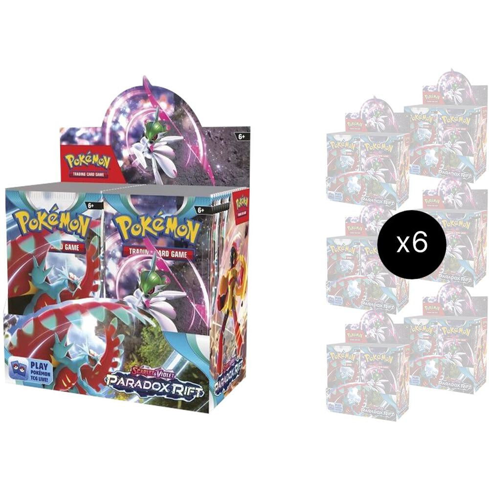 Pokemon Scarlet and Violet Paradox Rift Booster 6 Box Case