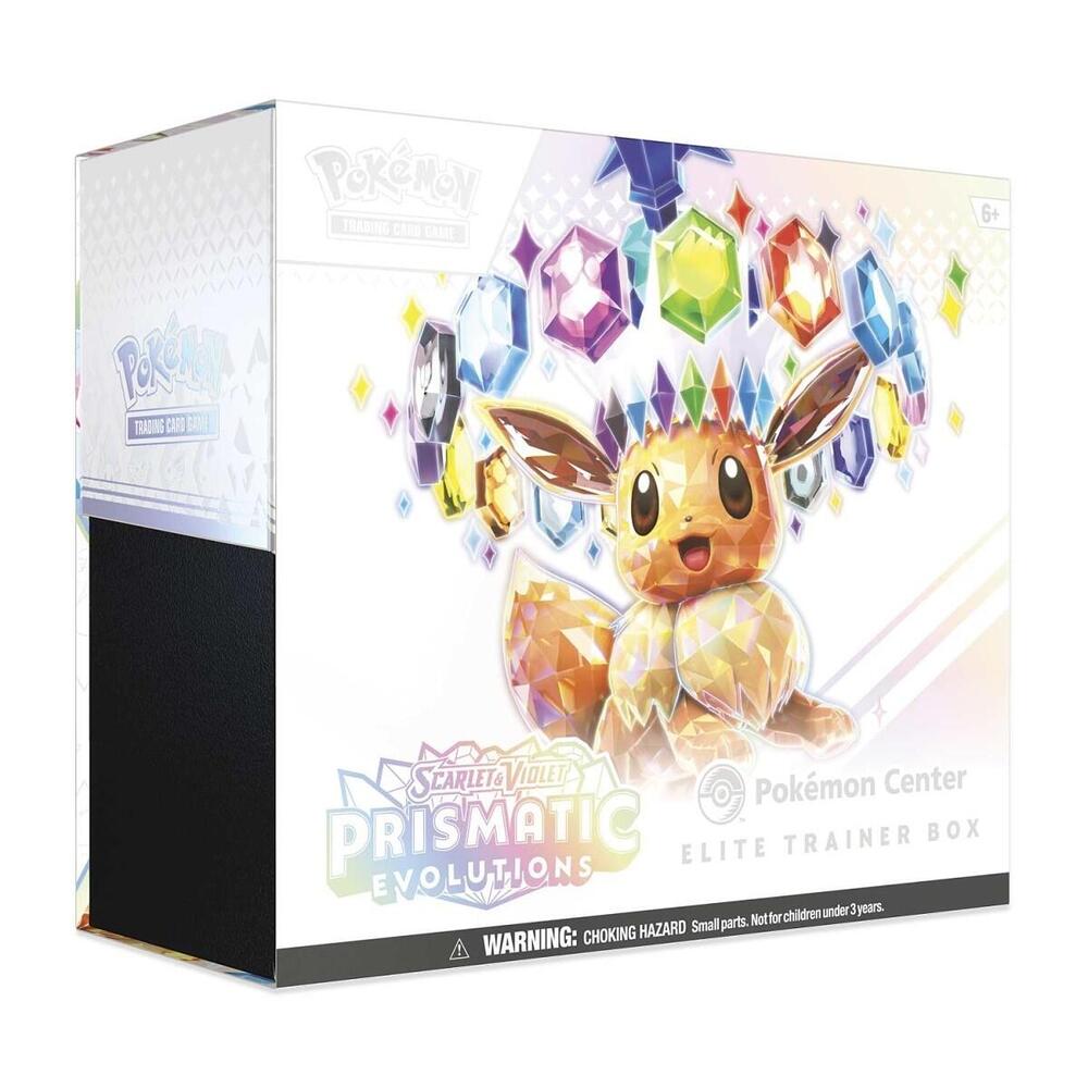 Pokemon SV8.5 Prismatic Evolutions Pokemon Center Elite Trainer Box
