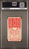 Walker 1910 T211 Red Sun PSA 3,5 Very Good+