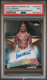 Alex Pereira 2024 Topps Chrome UFC Future Stars Autograph PSA 9 Mint