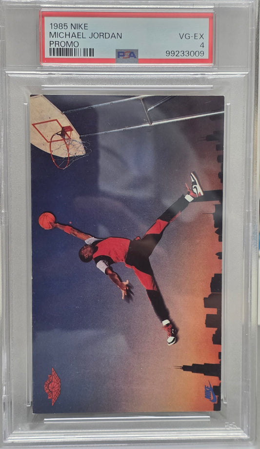 Michael Jordan 1985 Nike Promo PSA 4 Vg-EX