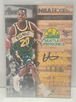 Gary Payton 2013 Panini Hoops Buyback Auto #3/5