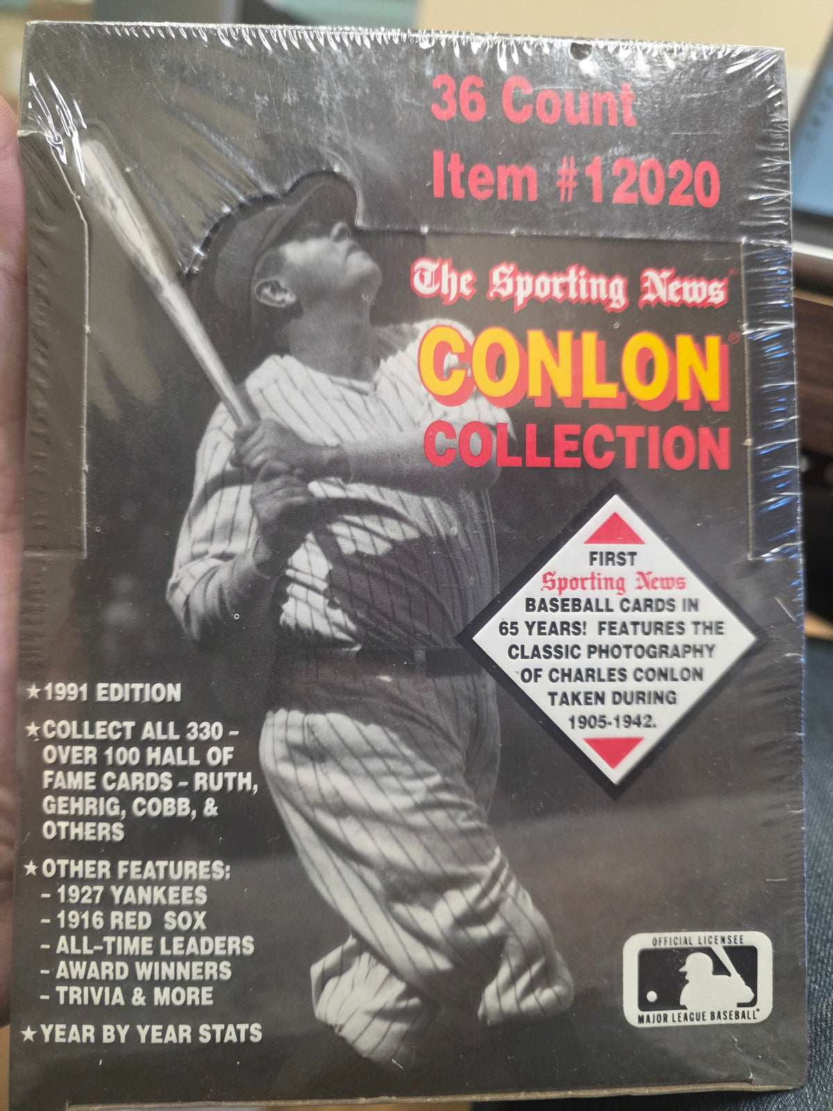 1991 Sporting News Conlon Collection Baseball Box