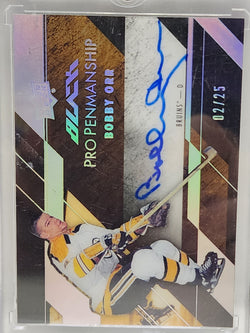 Bobby Orr 2015 Upper Deck Black Pro Penmanship Autograph #2/25