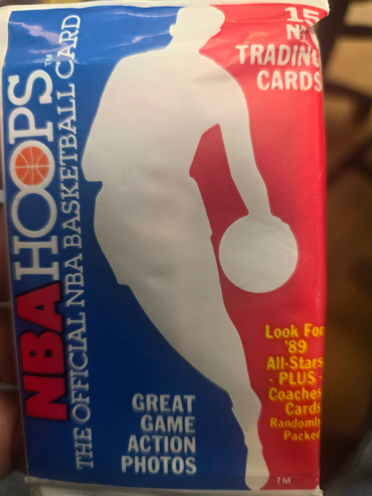1989-90 Hoops Basketball Series 1 Basketball Pack