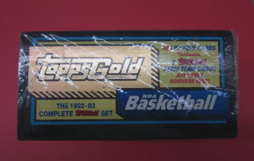 1992-93 Topps Gold Basketball Sealed Factory Set