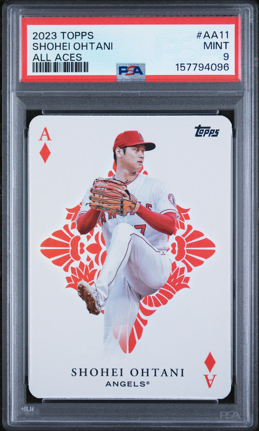 Shohei Ohtani 2023 Topps All Aces PSA 9 Mint 4096
