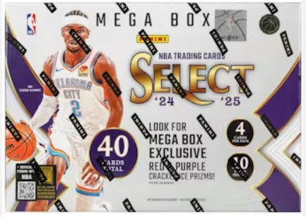 2024-25 Panini Select Basketball Mega Box