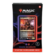 Magic The Gathering Starter Commander Deck - Chaos Incarnate
