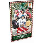 2025 Topps Holiday Baseball Advent Calendar Box