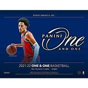 2021-22 Panini One and One Basketball Hobby Box -  10 Box Case