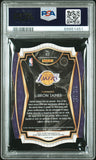 LeBron James 2020 Panini Select Blue Die-Cut Prizm #38/249 PSA 10 Gem Mint