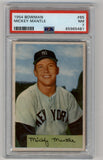 Mickey Mantle 1954 Bowman #65 PSA 7 Near Mint