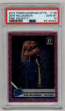 Zion Williamson 2019-20 Optic Pink Velocity 32/79 PSA 10 Gem Mint