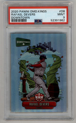 Rafael Devers 2020 Diamond Kings Downtown #D8 PSA 9 Mint