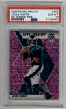 Jalen Hurts 2020 Mosaic No Huddle Pink 06/20 #265 PSA 10 Gem Mint