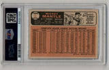 Mickey Mantle 1966 Topps #50 PSA 4 Very Good Excellent