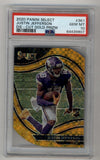 Justin Jefferson 2020 Select Die-Cut Gold #361 09/10 PSA 10 Gem Mint