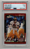 Tom Brady 2000 Score #316 Scorecard 0640/2000 PSA 7 Near Mint