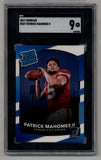 Patrick Mahomes 2017 Donruss Rookie #327 SGC 9 Mint