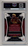 LeBron James 2014-15 Select #57 Red Prizm 101/149 PSA 10 Gem Mint