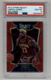 LeBron James 2014-15 Select #57 Red Prizm 101/149 PSA 10 Gem Mint