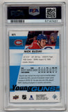 Nick Suzuki 2019-20 Upper Deck Young Gun #471 PSA 10 Gem Mint 7437