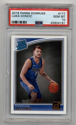 Luka Doncic 2018-19 Donruss Rookie #177 PSA 10 Gem Mint 4161