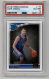 Luka Doncic 2018-19 Donruss Rookie #177 PSA 10 Gem Mint 6153