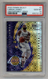 LeBron James 2020-21 Select Unstoppable Gold 07/10 #2 PSA 10 Gem Mint