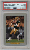 Aaron Rodgers 2005 Turkey Red #221 Rookie PSA 10 Gem Mint