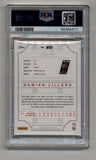 Damian Lillard 2012-13 Panini National Treasures #201 Patch Auto 31/99 PSA 10 Auto 10