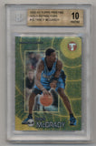 Tracy McGrady 2002-03 Topps Pristine Gold Refractor #10 22/50 BGS 10 Pristine