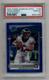 Jalen Hurts 2020 Donruss Optic #164 Blue Scope PSA 10 Gem Mint