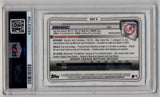 Jasson Dominguez 2020 Bowman Chrome Sapphire Edition PSA 10 Gem Mint 2758